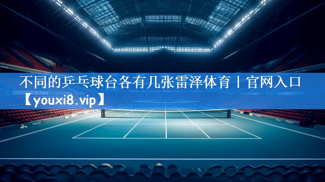 不同的乒乓球台各有几张雷泽体育｜官网入口